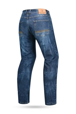BELA - Trousers Rio 34L Tie & DY Light Blue