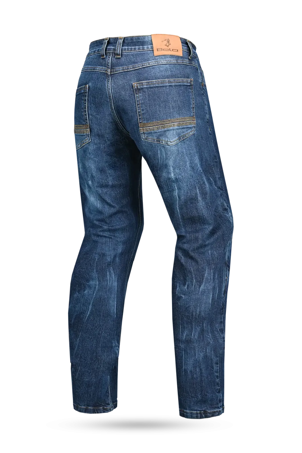 BELA - Trousers Rio 34L Tie & DY Light Blue