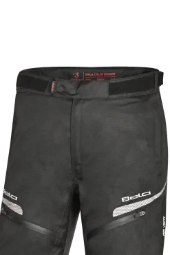 BELA - Trousers Textil Calm Digger 34L Black/Rojo