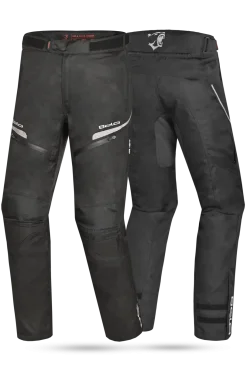 BELA - Trousers Textil Calm Digger 34L Black/Rojo