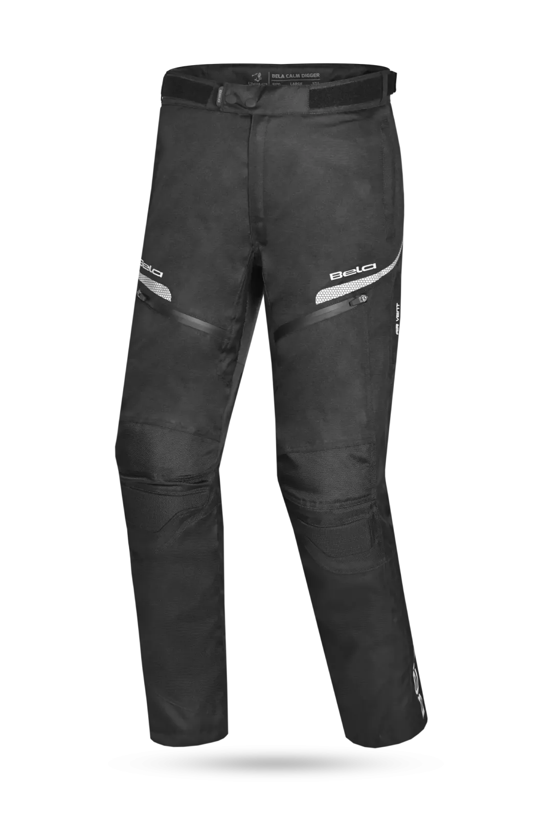 BELA - Trousers Textil Calm Digger 34L Black/F.Amarillo