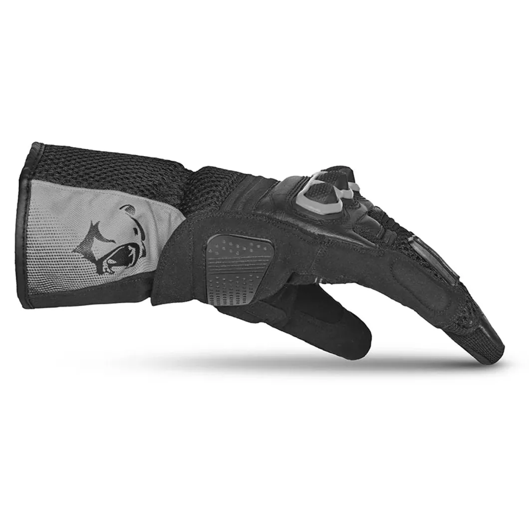 BELA Twix Men's Motorcycle Gloves Black Grey