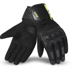 Bela Twix Motorcycle Gloves Black Yellow