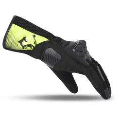 Bela Twix Motorcycle Gloves Black Yellow