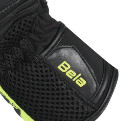 Bela Twix Motorcycle Gloves Black Yellow