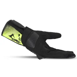Bela Twix Women's Motorcycle Gloves Black Yellow