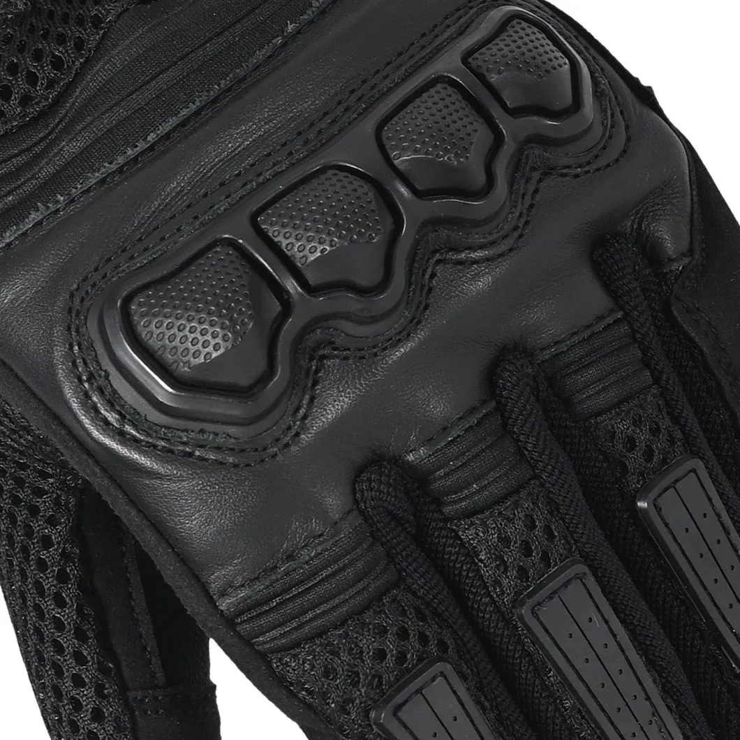 Bela Twix Women's Motorcycle Gloves - Black / Red
