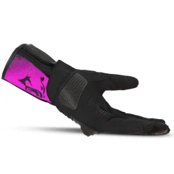 Bela Twix Women's Motorcycle Gloves Black Pink