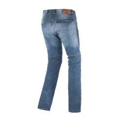 Bela Vega Men's Motorcycle Jeans Dirty Blue