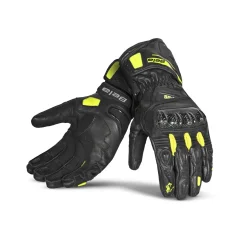 BELA Venom RS Men's Racing Gloves Black/Fluorescent Yellow