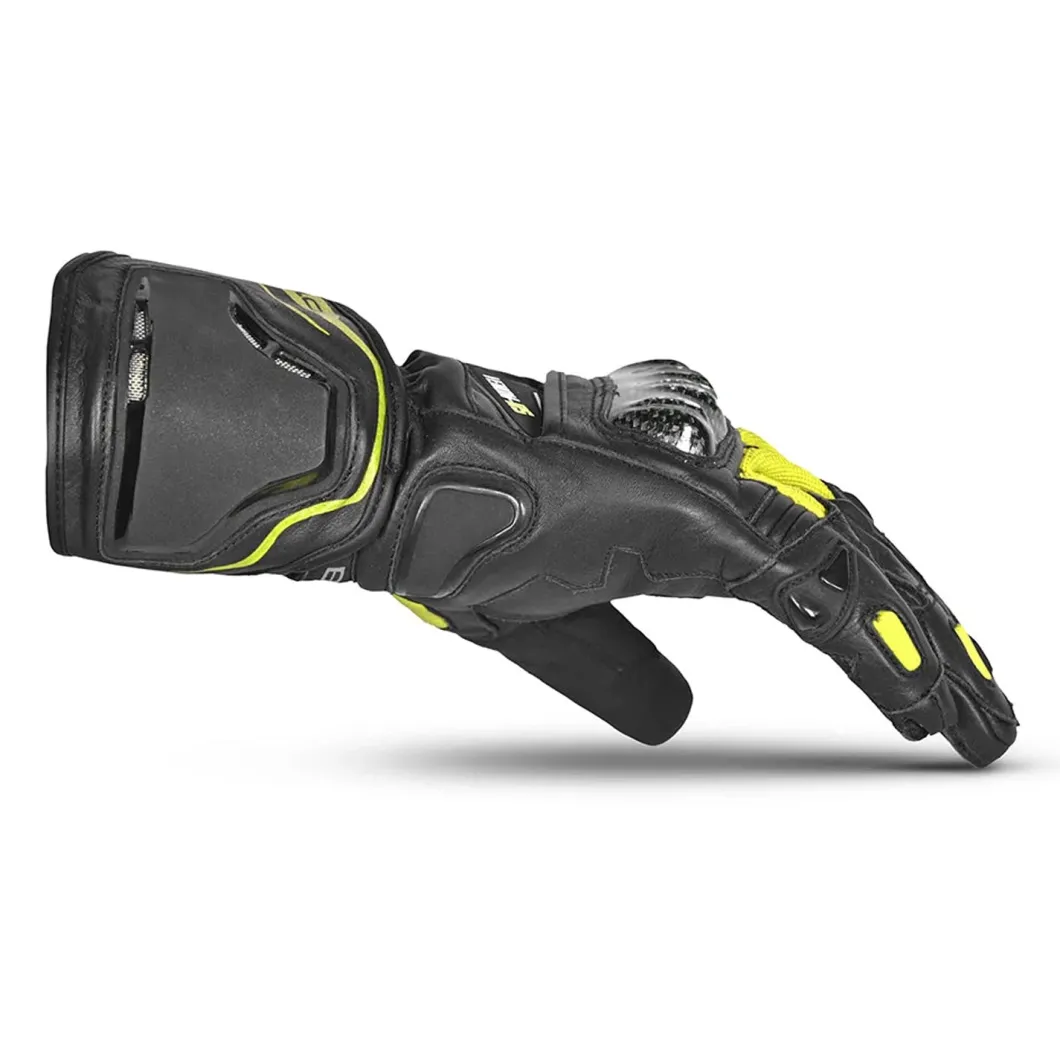 BELA Venom RS Women's Racing Gloves - Black/Fluorescent Yellow