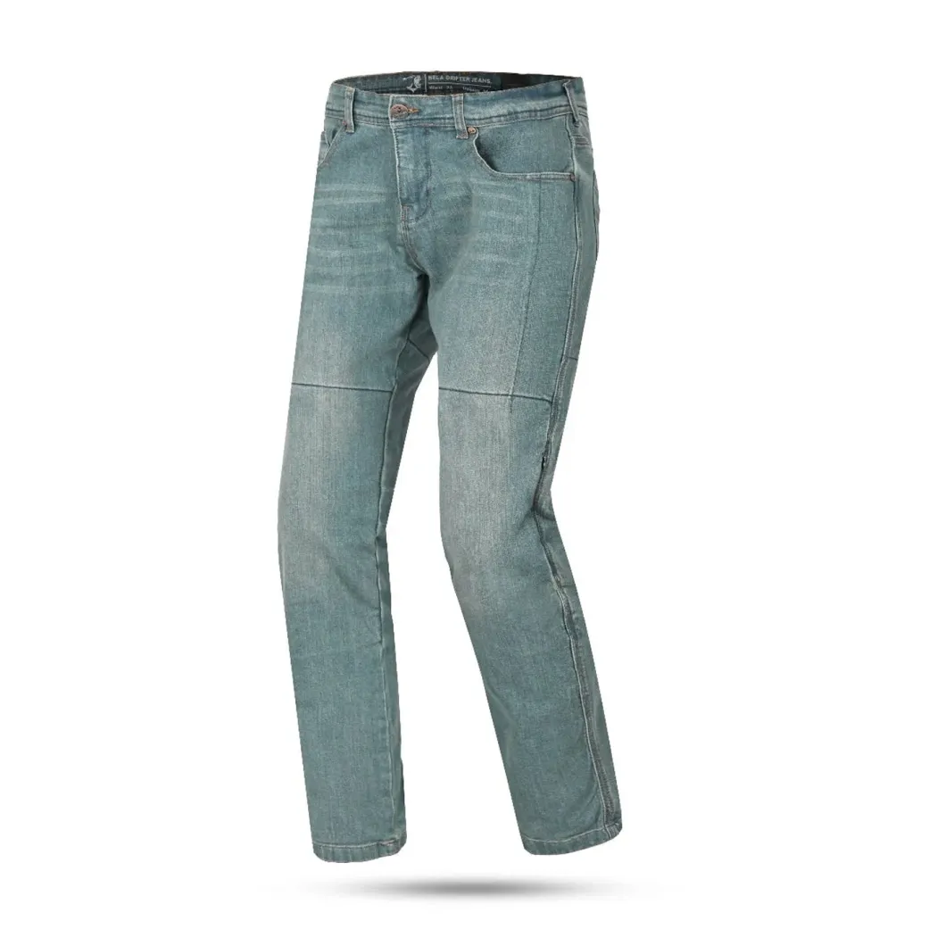 Bela - Vintage light blue Drifter trousers 32L