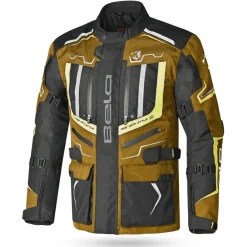 Bela Watson Touring Jacket Black/Brown/Yellow/White