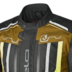 Bela Watson Touring Jacket Black/Brown/Yellow/White