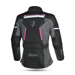 BELA - Women's Hurricane Jacket - Black Fushia Black 3 IN 1