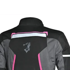 BELA - Women's Hurricane Jacket - Black Fushia Black 3 IN 1