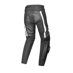 BELA X RACE PELLE PANTALONI DI MOTO UOMO ANTRA NERO BIANCO