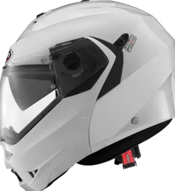 CABERG DUKE 2 Motorcycle Flip Front Modular Helmets Metallic White