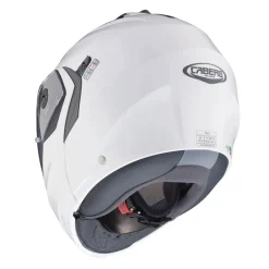 CABERG DUKE 2 Motorcycle Flip Front Modular Helmets Metallic White
