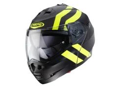CABERG DUKE 2 SUPERLEGEND Modular Motorcycle Helmets Matte Black Fluo Yellow