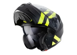 CABERG DUKE 2 SUPERLEGEND Modular Motorcycle Helmets Matte Black Fluo Yellow