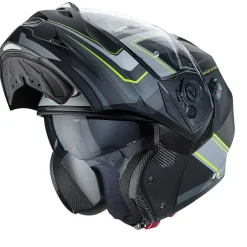 CABERG DUKE 2 TOUR Modular Motorcycle Helmets Matte Black Yellow Anthracite Silver