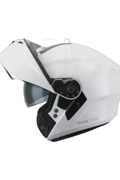 CGM 568A BER MONO MODULAR FLIP UP MOTORCYCLE HELMETS WHITE