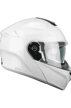 CGM 568A BER MONO MODULAR FLIP UP MOTORCYCLE HELMETS WHITE