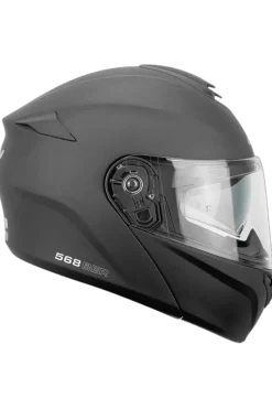 CGM - 568A BER MONO Modular Motorcycle Helmets Matt Black