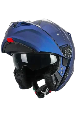 CGM 568A BER MONO Modular Motorcycle Helmets Satin Blue