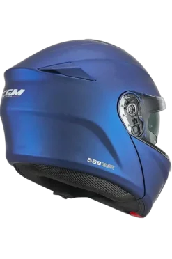 CGM 568A BER MONO Modular Motorcycle Helmets Satin Blue