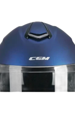 CGM 568A BER MONO Modular Motorcycle Helmets Satin Blue