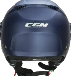 CGM 169A ILLI MONO DEMI Jet Helmets MATT Satin Blue