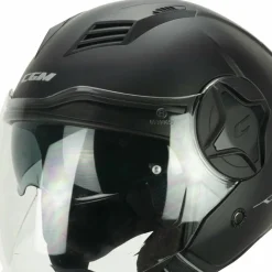 CGM 169A ILLI Mono Jet Motorcycle Helmet Matte Black