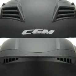 CGM 169A ILLI Mono Jet Motorcycle Helmet Matte Black