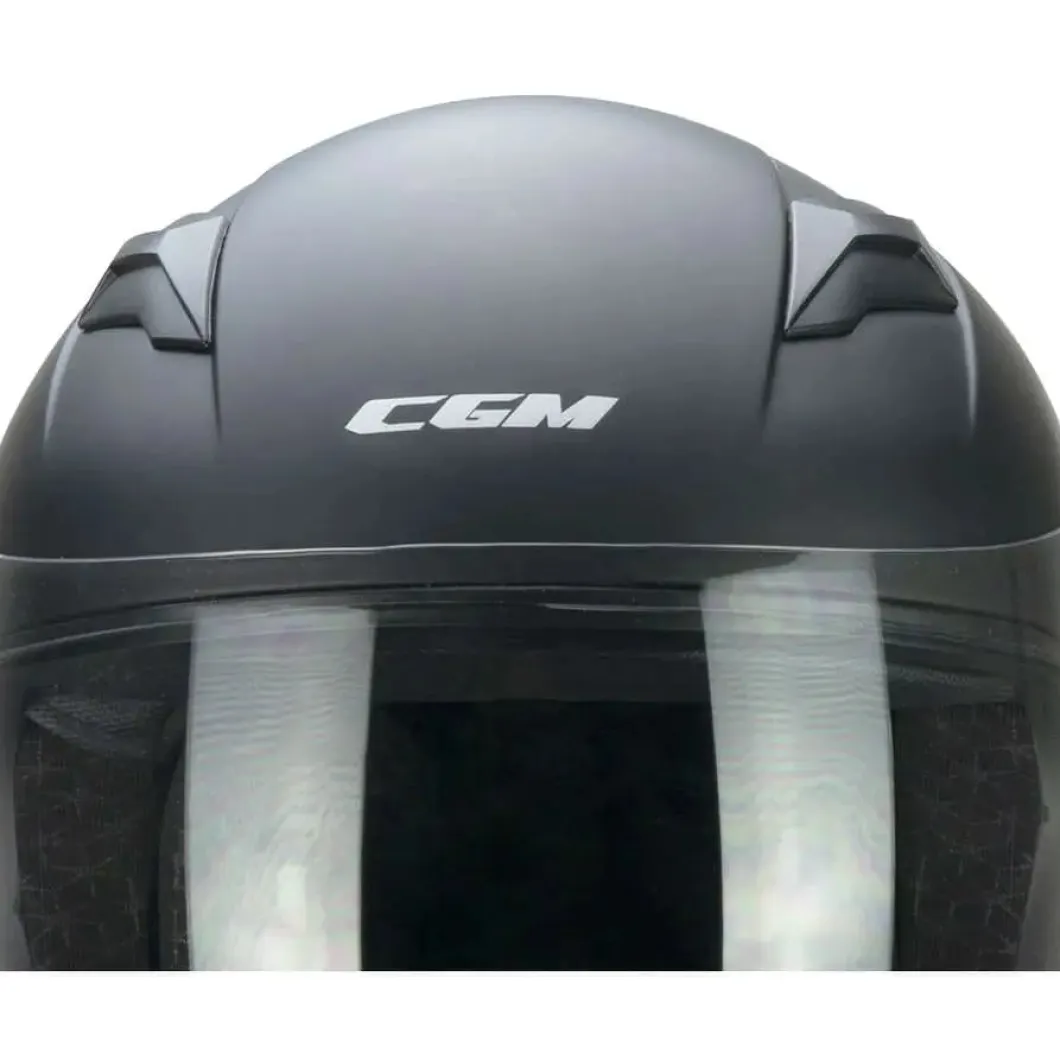 CGM 265A LUCKY MONO Moto Integral Casco Negro Mate