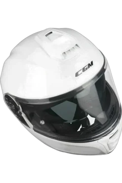 CGM - 560A MAD MONO Modular Motorcycle Helmets White
