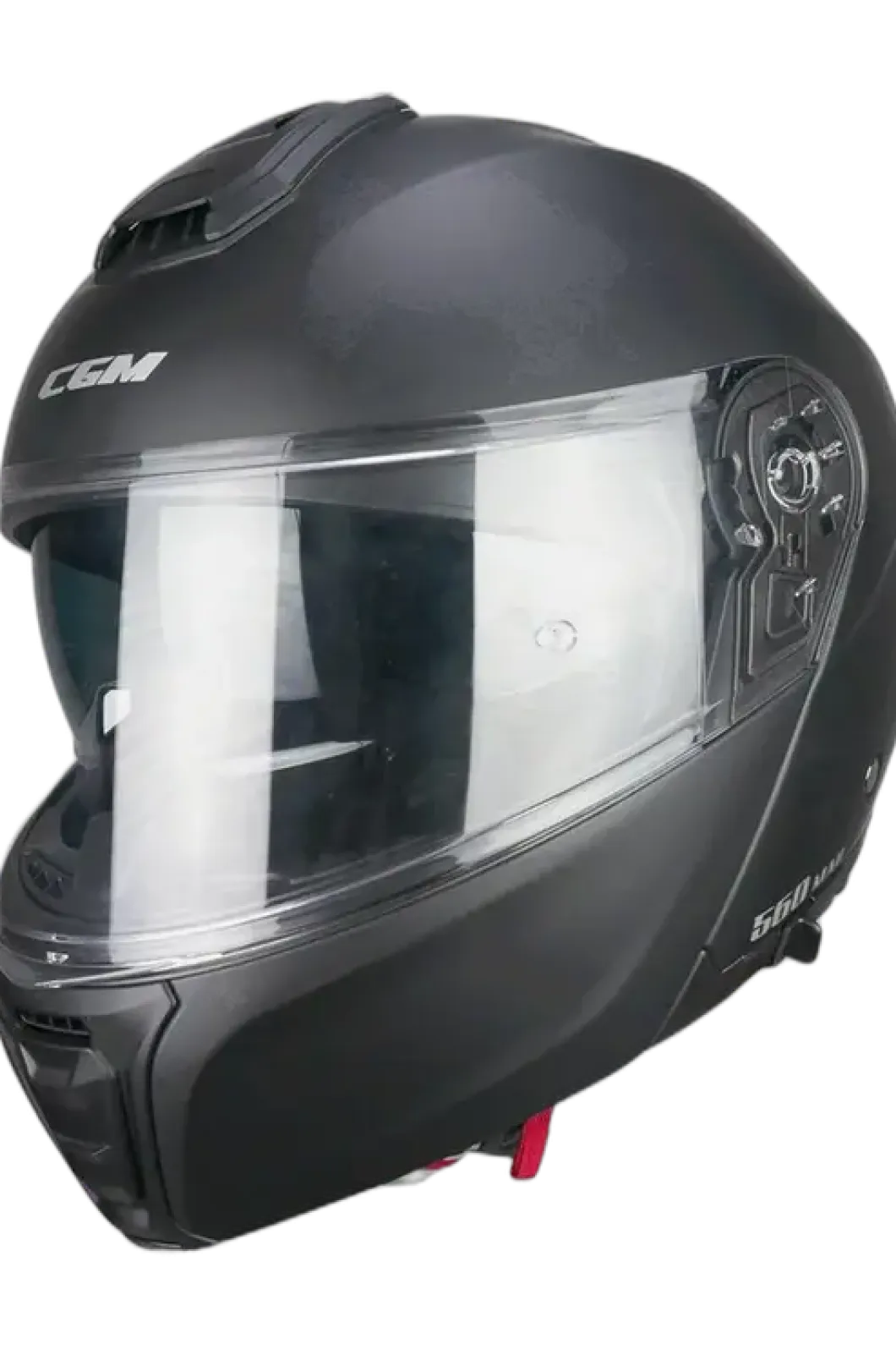 CGM - 560A MAD MONO Modular Motorcycle Helmets Matte Black