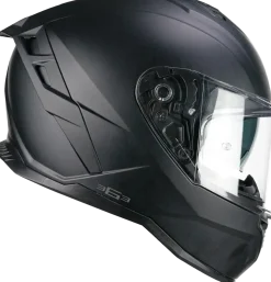 CGM 363A SHOT MONO Full Face Motorcycle Helmets Matte Black