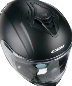 CGM 363A SHOT MONO Full Face Motorcycle Helmets Matte Black