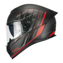 CGM 361 AVENT PRO SPORT CASCO INTEGRALE ROSSO CARBONIO OPACO