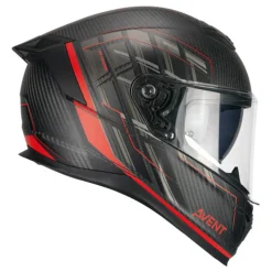 CGM 361 AVENT PRO SPORT CASCO INTEGRALE ROSSO CARBONIO OPACO