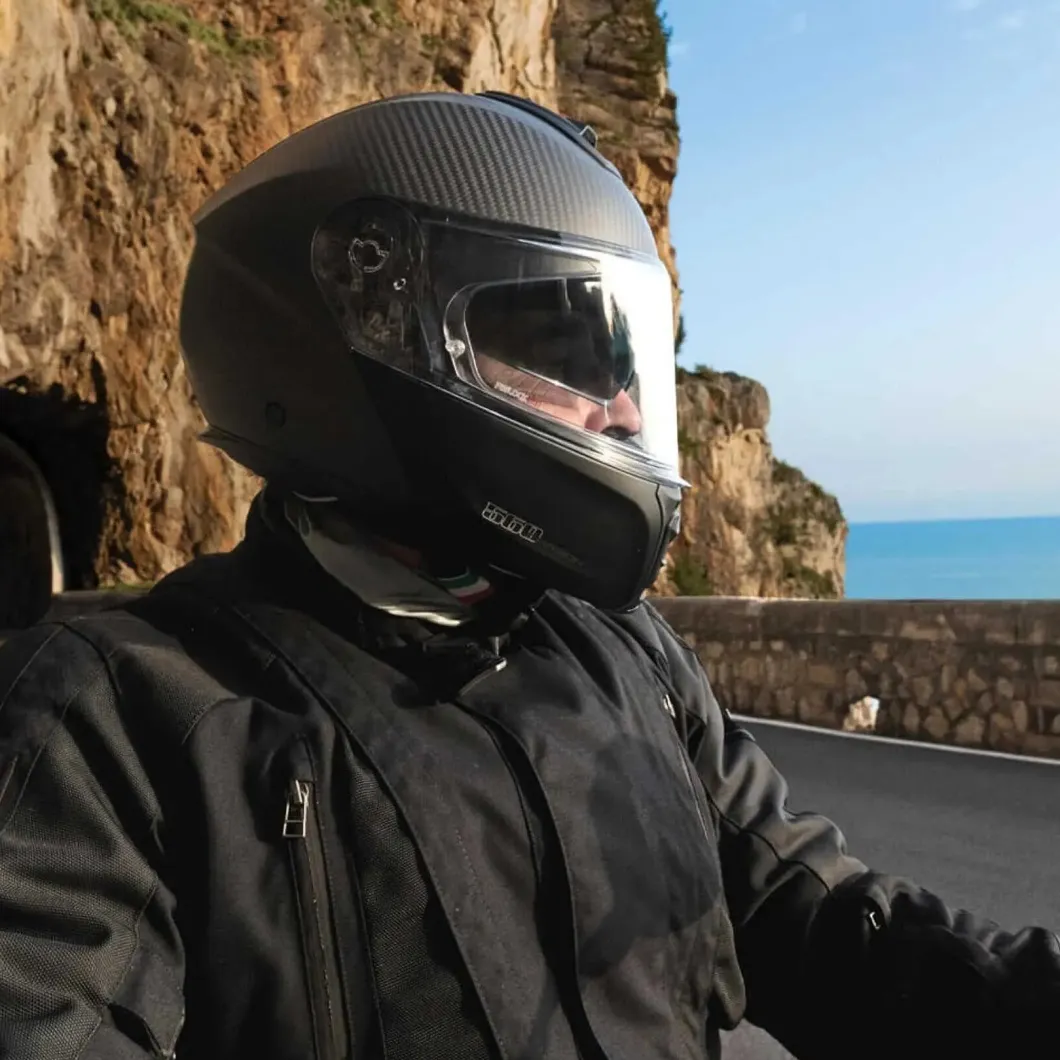 CGM 560C MAD PRO Carbon Modular Helmets Matte Black
