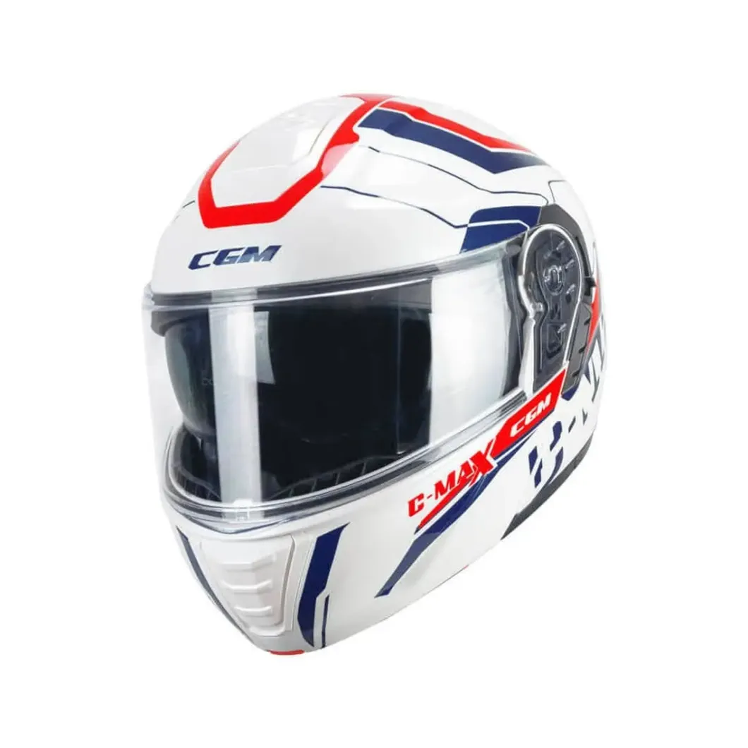 CGM 569G C-MAX CITY CASCHI MODULARE BLU BIANCO ROSSO