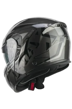 CGM 569G C-MAX CITY Graphite Modular Sport Helmet Black
