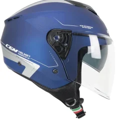CGM 126G IPER CITY Jet Motorcycle Helmets Blue