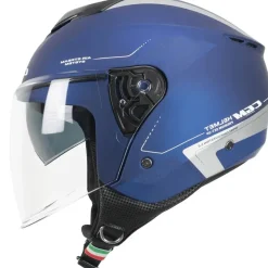 CGM 126G IPER CITY Jet Motorcycle Helmets Blue
