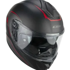 CGM - 360G KAD RIDE Full Face Motorcycle Helmets Black Red Matte