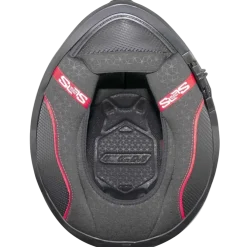 CGM - 360G KAD RIDE Full Face Motorcycle Helmets Black Red Matte