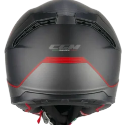 CGM - 360G KAD RIDE Full Face Motorcycle Helmets Black Red Matte